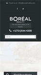 Mobile Screenshot of borealrealty.com